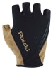 Roeckl Fahrradhandschuhe "Isone" in Hellbraun/ Schwarz