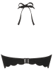 Hunkemöller Biustonosz bikini w kolorze czarnym