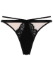 Hunkemöller String beige/zwart
