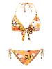 SHIWI Bikini "Liz" oranje/geel/zwart