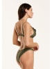 SHIWI Bikini "Beau" w kolorze khaki