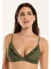 SHIWI Bikini "Beau" w kolorze khaki