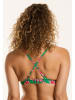 SHIWI Bikini "Beau" w kolorze zielono-różowym