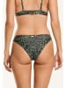 SHIWI Bikini "Bobby" in Grün/ Schwarz