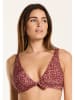 SHIWI Bikini "Teddy" bordeaux/lichtroze