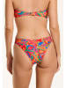 SHIWI Bikini "Zoe" w kolorze pomarańczowym ze wzorem