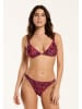 SHIWI Bikini "Bindi" w kolorze czerwono-fioletowym