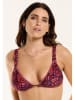 SHIWI Bikini "Bindi" w kolorze czerwono-fioletowym