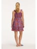 SHIWI Kleid "Fiesta" in Pink/ Blau