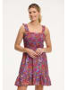 SHIWI Kleid "Fiesta" in Pink/ Blau