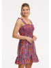 SHIWI Kleid "Fiesta" in Pink/ Blau