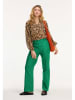 SHIWI Bluse "Isa" in Hellbraun/ Braun