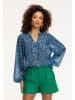 SHIWI Bluse "Isa" in Blau