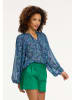 SHIWI Bluse "Isa" in Blau