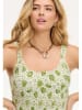 SHIWI Top "Ilona" groen/wit
