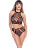 Orion 2-delige lingerieset zwart