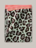 Staycation Handdoek "Terry" mintgroen/bruin/roze