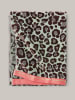 Staycation Handdoek "Terry" mintgroen/bruin/roze