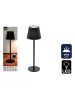 SiL Interiors LED-Tischleuchte in Schwarz - (H)36 cm - Ø 11 cm