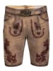 Edelnice Lederhose "Emil" in Hellbraun