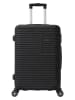Le Temps des Cerises Hardcase-Trolley "Vera" in Schwarz - (B)42 x (H)75 x (T)28 cm