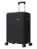 Le Temps des Cerises Hardcase-Trolley "Vera" in Schwarz - (B)42 x (H)75 x (T)28 cm