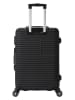 Le Temps des Cerises Hardcase-Trolley "Vera" in Schwarz - (B)42 x (H)75 x (T)28 cm