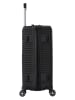 Le Temps des Cerises Hardcase-Trolley "Vera" in Schwarz - (B)42 x (H)75 x (T)28 cm
