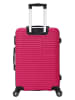 Le Temps des Cerises Hardcase-Trolley "Vera" in Pink - (B)40 x (H)65 x (T)25 cm