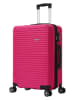 Le Temps des Cerises Hardcase-Trolley "Vera" in Pink - (B)40 x (H)65 x (T)25 cm
