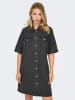 ONLY Jeanskleid in Schwarz