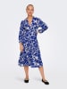ONLY Kleid in Weiß/ Blau