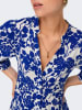 ONLY Kleid in Weiß/ Blau