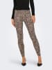 ONLY Leggings in Hellbraun/ Schwarz