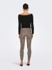 ONLY Leggings in Hellbraun/ Schwarz