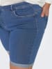 ONLY Carmakoma Spijkershort blauw