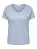 ONLY Carmakoma Shirt lichtblauw