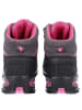 CMP Leder-Trekkingboots "Rigel Mid" in Anthrazit/ Pink