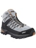 CMP Leren trekkingboots "Rigel Mid" lichtgrijs