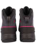 CMP Leder-Trekkingboots "Myzar Mid" in Dunkelblau/ Pink