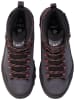 CMP Leder-Trekkingboots "Myzar Mid" in Dunkelblau/ Pink