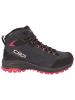 CMP Leder-Trekkingboots "Vertyx Mid" in Anthrazit/ Pink