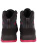 CMP Leder-Trekkingboots "Vertyx Mid" in Anthrazit/ Pink