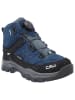 CMP Leder-Trekkingboots "Kiruna Mid" in Dunkelblau