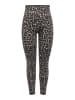 JDY Leggings in Beige/ Schwarz