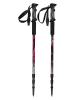 CMP Trekkingstokken zwart/roze