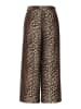 Pieces Culotte "Nya" in Braun/ Beige