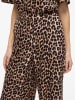 Vila Marlenehose "Liopana" in Braun/ Beige