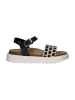 Mexx Leren sandalen "Playa penny" zwart