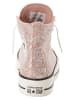 Converse Sneakers "Ctas Lift Platform Gltter" in Rosa